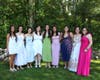 Girls at the Hannah Adams Graduation Tea