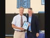 Athletic Hall of Fame Inductee Mike Kraemer and MHS Athletic Director Eric Scott