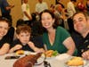 Families at Temple Shalom BBQ