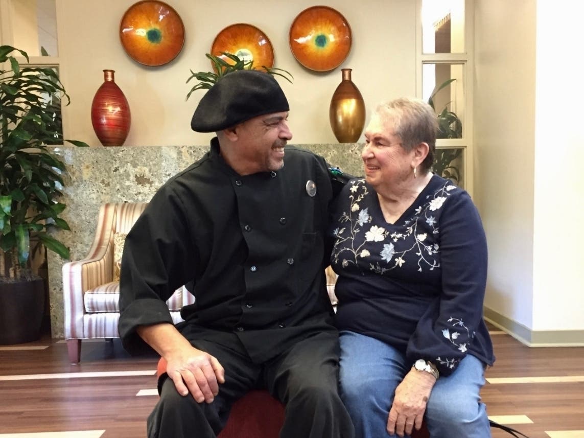 Chef Zak and Ginette at Moldaw Residences