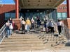 Student Volunteers on the steps of Renaissance Academy
