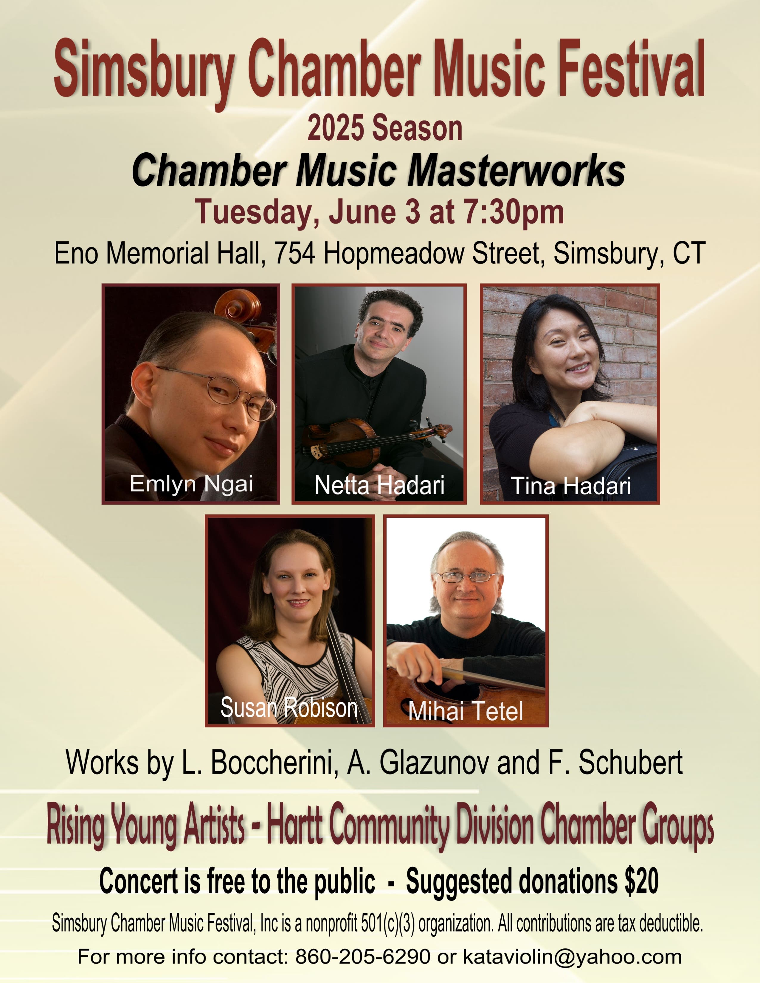 Simsbury Chamber Music Festival