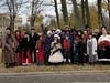 2018 Port Jefferson Charles Dickens Street Characters at the Santa Parade