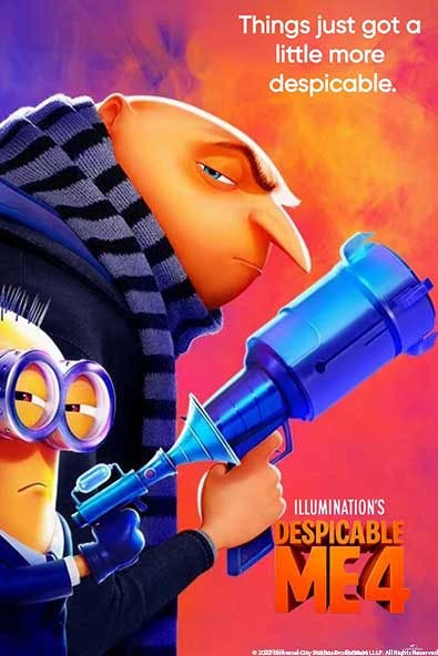 Free Outdoor Movie - Despicable Me 4