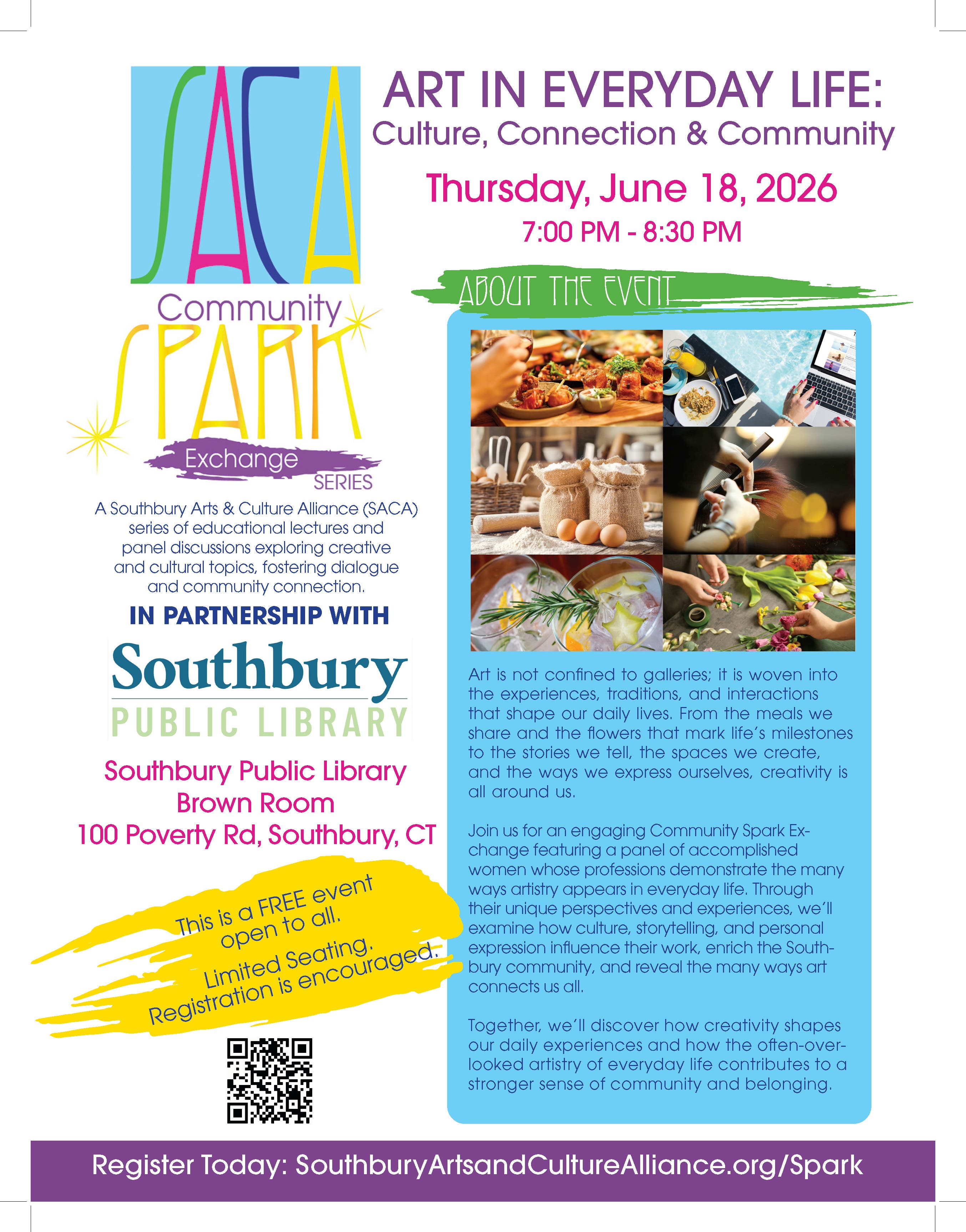 Art In Everyday Life: Culture, Connection & Community
