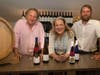 Pictured from left-right: Priam Vineyards co-owners Jim Melillo and Gloria Priam with winemaker Ruaan Viljoen brought international recognition to the vineyard and the Connecticut Wine Trail in 2020.