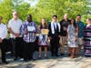 UCP’s 2021 Project SEARCH graduation ceremony included families and friends of the graduates, the UCP team and members of the Mohegan Tribal Council.