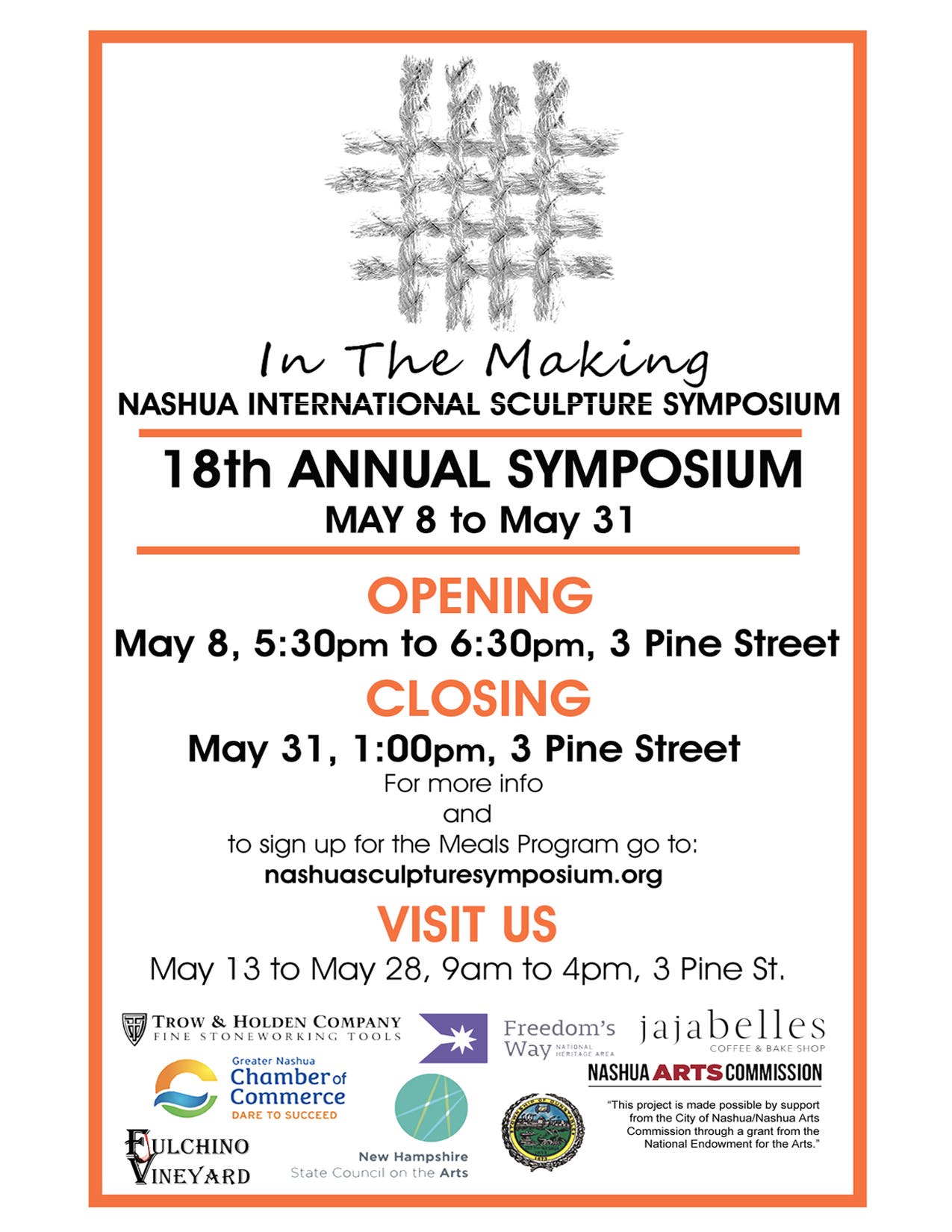18th Annual Nashua International Sculpture Symposium 