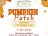 Pumpkin Patch flyer
