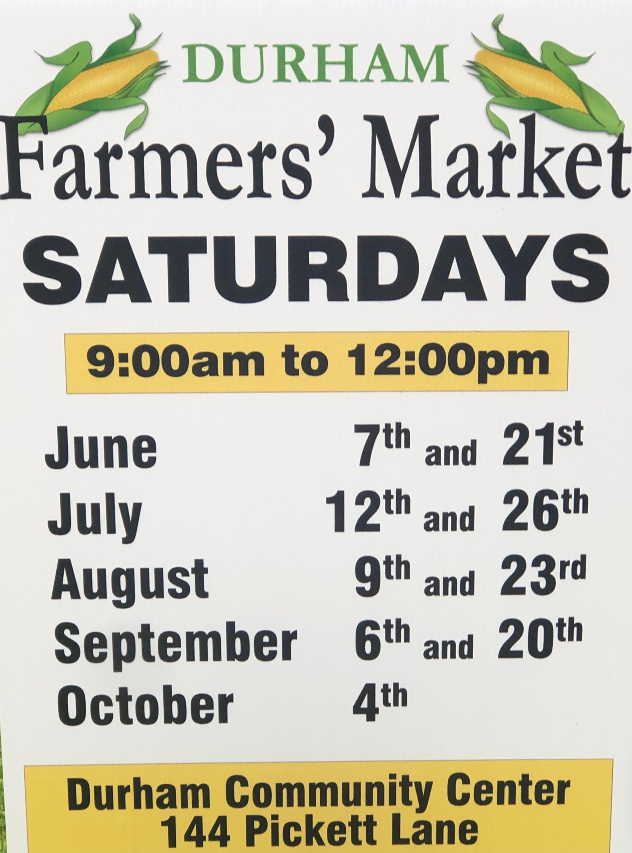 Durham Summer Farmers' Market