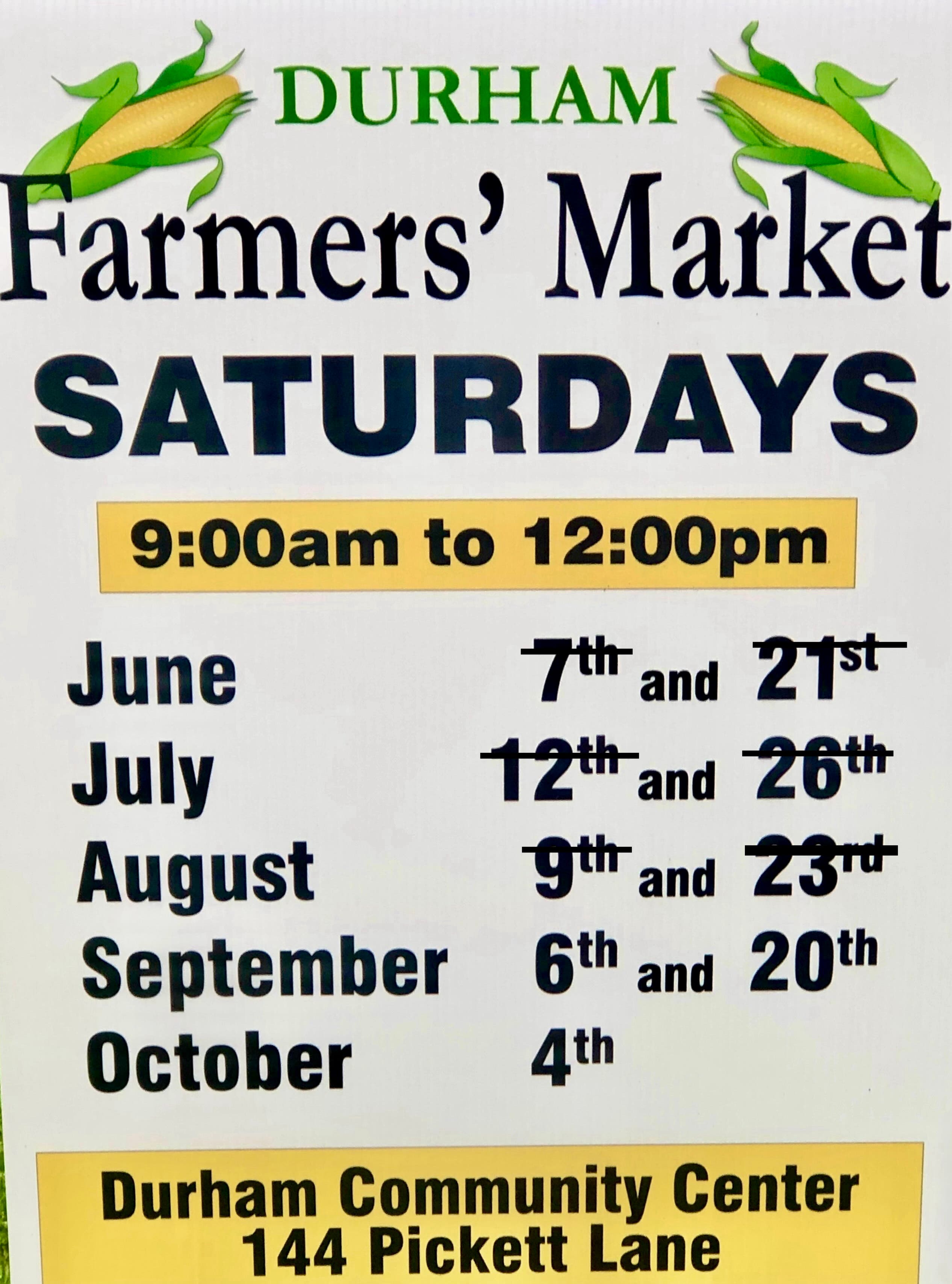 Durham Summer Farmers' Market