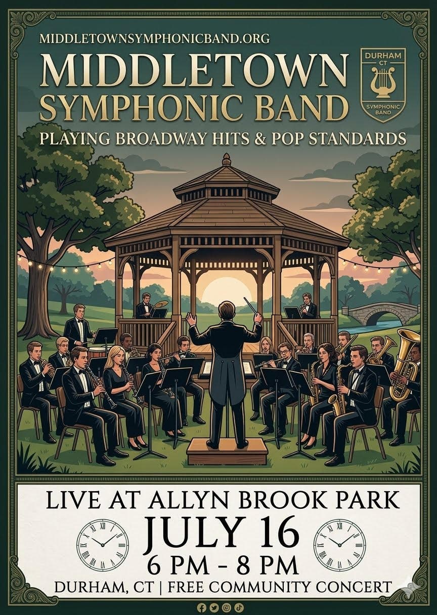 The Durham Recreation Department Presents: The Allyn Brook Park Summer Concert Series