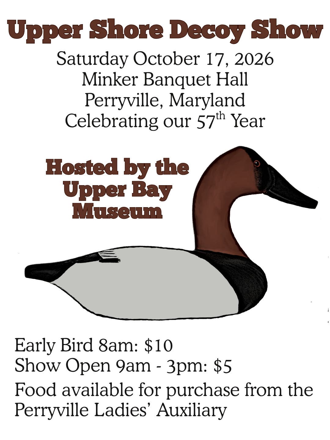 Upper Shore Decoy Show