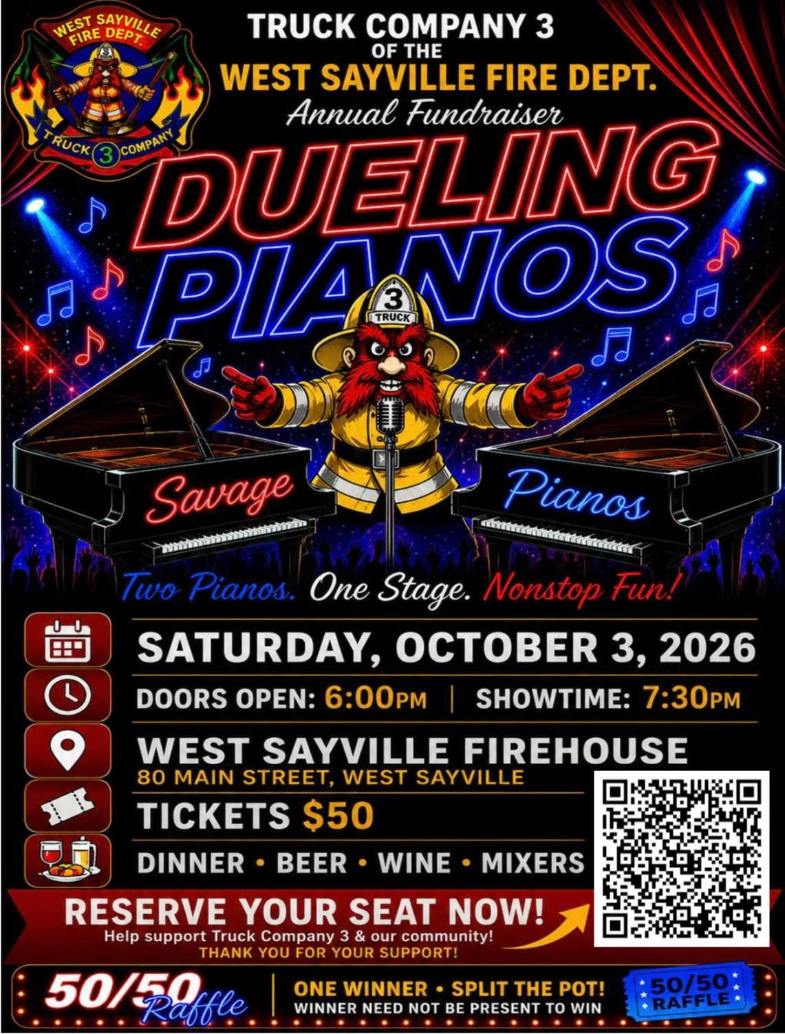 Truck 3 Dueling Pianos!