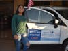 Lucero Flores, winner of Gosch Ford Temecula's Grad Car Giveaway, with her brand new 2019 Ford EcoSport.