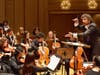 Pictured: Allen Tinkham conducting CYSO