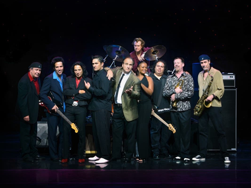 Pictured: Jim Belushi and The Sacred Hearts