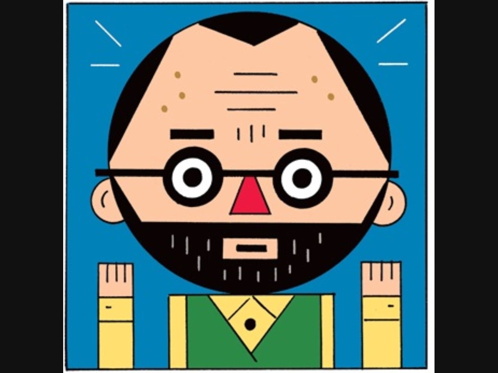 Self Portrait by Ivan Brunetti, 2024