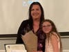 Virginia Wagner Award winner Kathryn Crabb & daughter