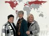 (L-R) Betsy Sheppard and Kerrie Gilbert of Gilbert & Sheppard Group, join Shirley Gary at the Grand Opening of Engel & Völkers Buckhead Atlanta's new headquarters. 