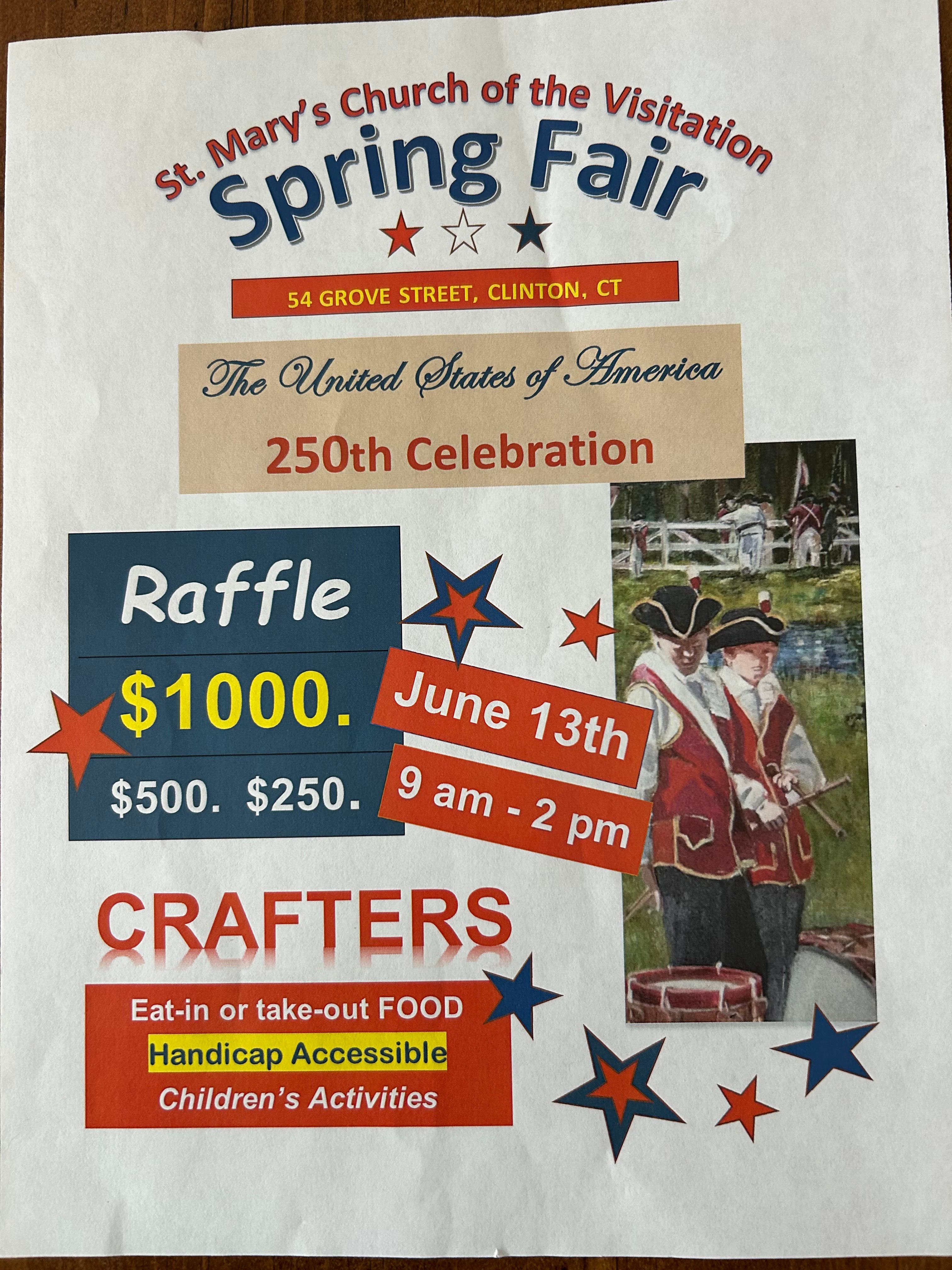 St. Mary's Church of the Visitation Spring Fair