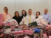 Meltzer Lippe Makes the Holidays Bright, adopting a Long Island Family Through FCA.   Pictured left to right: Thomas J. McGowan, Terri Carman, Eileen Rajecki, Larry R. Martinez, Debbie Heicklen, David J. Heymann.