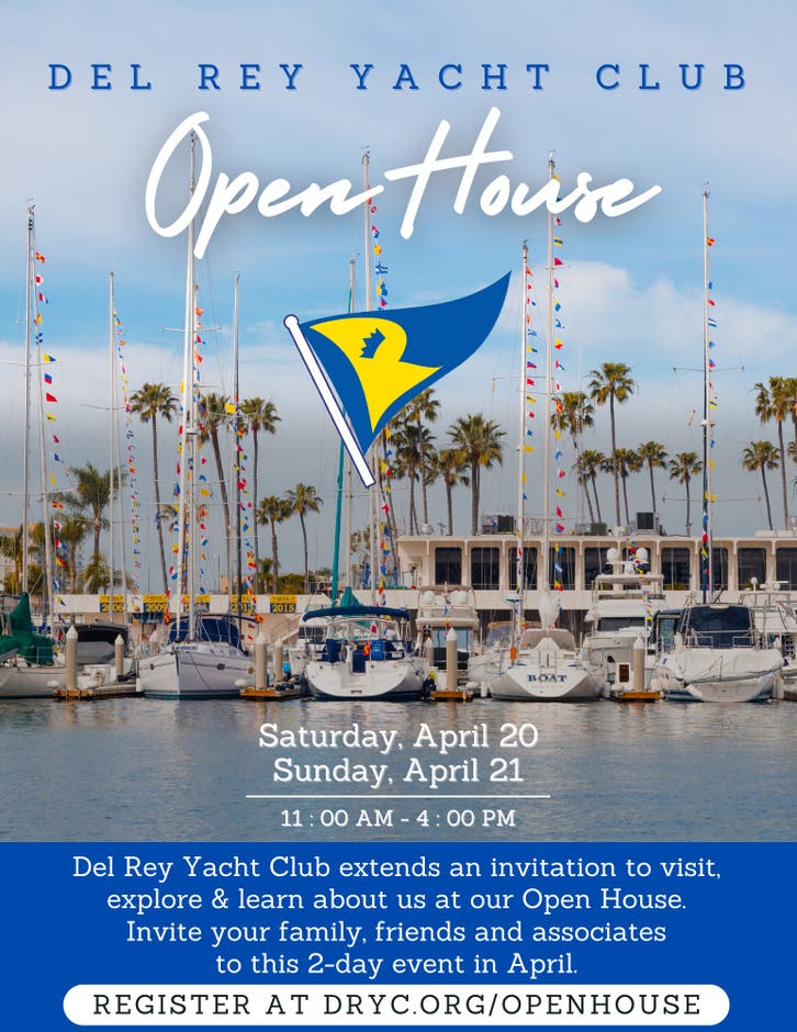 Apr 20 Del Rey Yacht Club Open House Marina Del Rey, CA Patch