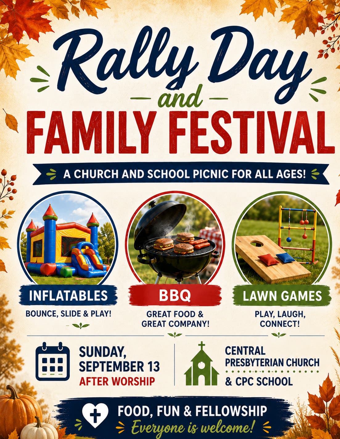 Rally Day at Central Church