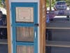 Little Free Library, built by Emma Clark Library and maintained by library teen volunteers, at West Meadow Beach