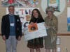 Winner Celia Gordon with her big check