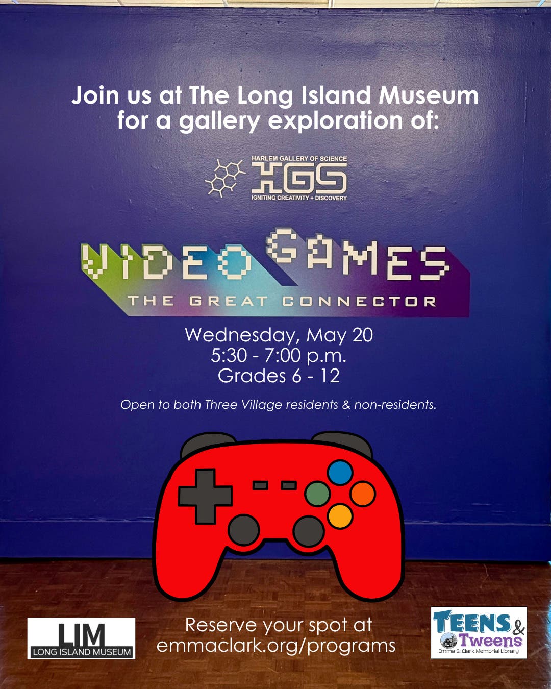 Video Games: The Great Connector (Tour for Grades 6 - 12)