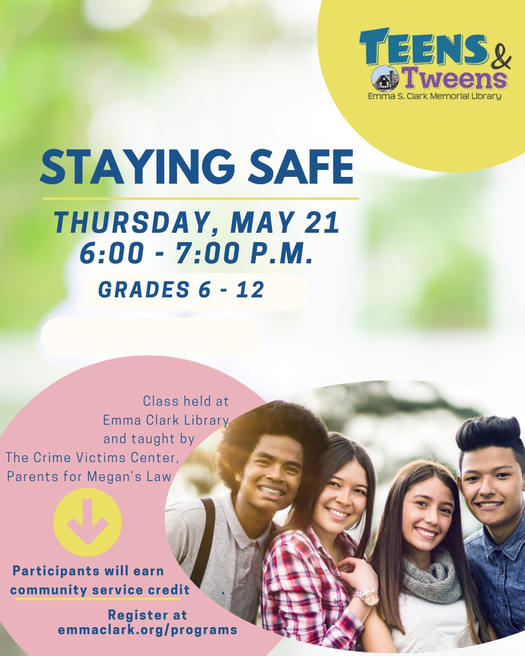 Staying Safe (Grades 6 - 12)