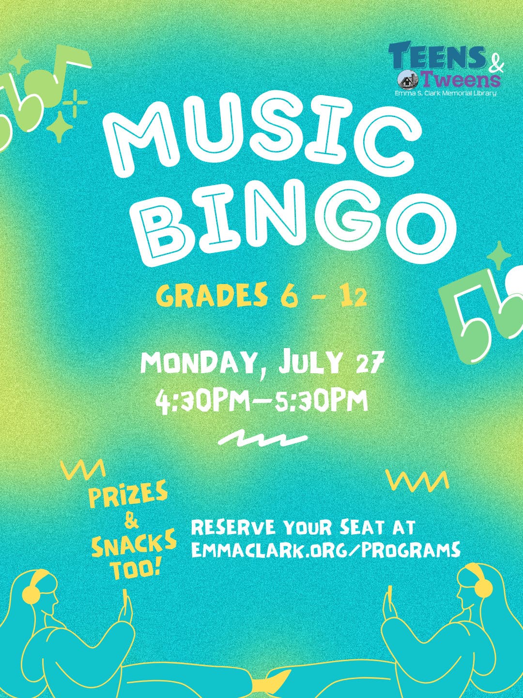 Music Bingo (Grades 6 - 12)