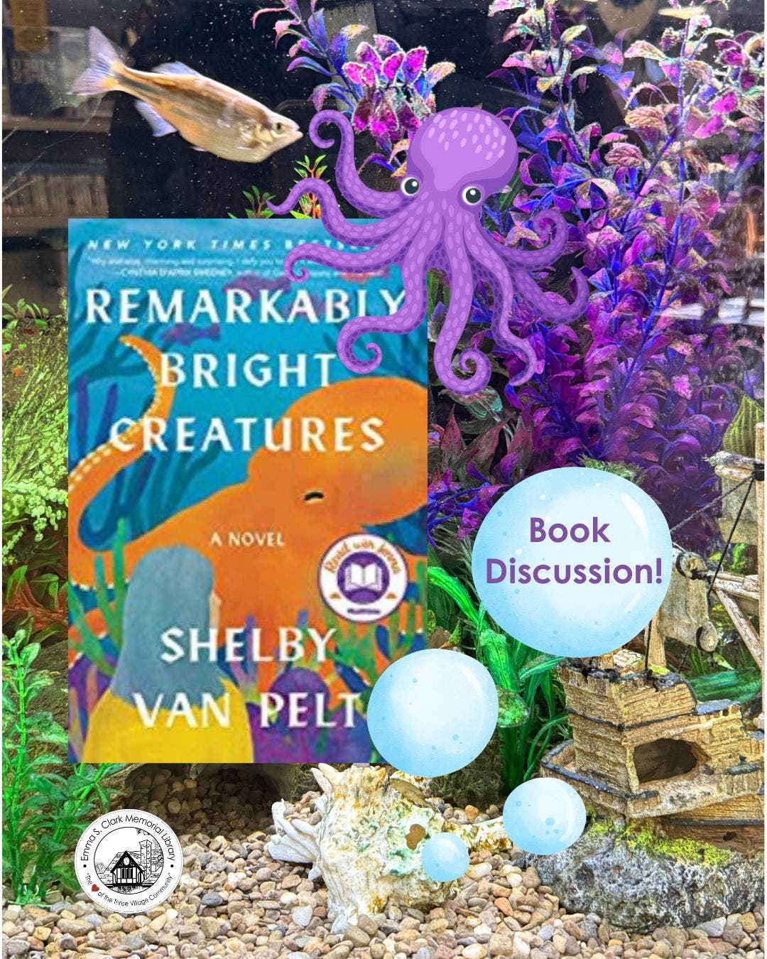 Book Discussion: Remarkably Bright Creatures