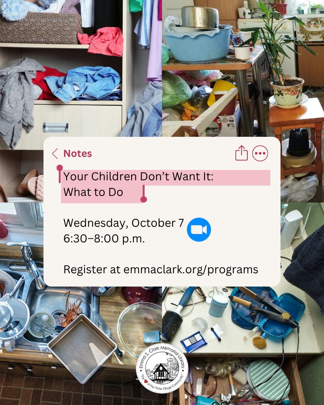 Your Children Don't Want It: What to Do (Online Class)
