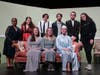 The cast of the SHS Drama Society production of Blithe Spirit. 