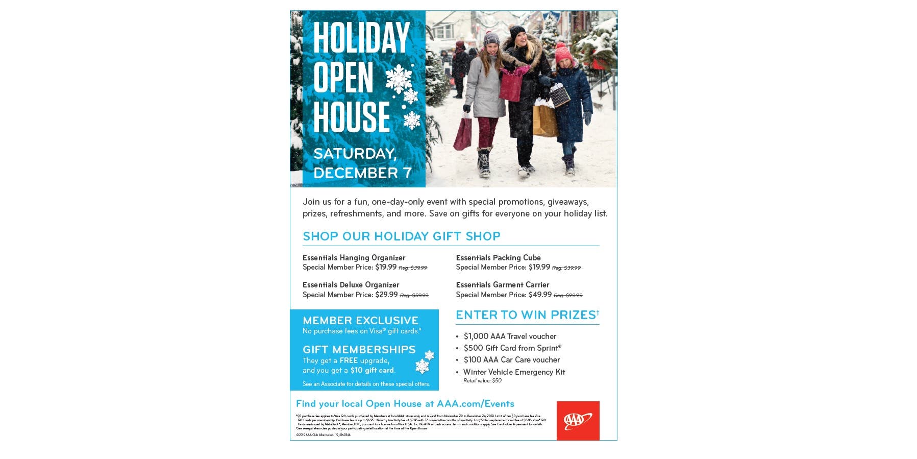 AAA Holiday Open House AAA Holiday Open House