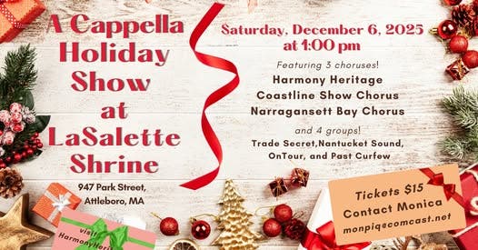 A Cappella Holiday Show at LaSalette Shrine