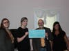 From left: Rachel Opdyke, Family Promise of Warren County Housing Stability Case Manager; Crystal Rose, Unity Bank Marketing Dir.; Bob Frankenfield, Family Promise, Warren Executive Dir.; and Colleen Baylor, Family Promise, Warren, Program Dir.