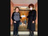 Pictured (from left): Audrey Ginda, Volunteer with Sacred Heart, and Paige Burwell, Unity Bank Area Manager.
