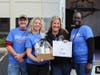 Pictured (from left) are Bob Frankenfield of Family Promise of Warren County; Tracy Tortorello of Unity Bank; People’s Choice Award winner Denise Buchanon-Virgo of Whitehouse Station; and Angela Fields of Family Promise of Hunterdon County.