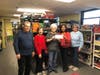 Pictured receiving the $1,800 donation (from left) are volunteers Neil Towey, Helen Towey, and Audrey Ginda; Linda Surujbali, Unity Bank’s South Plainfield Branch Operations Manager; and volunteer Carole Holzheimer.