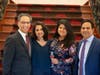 Enjoying a moment at last year's event are (from left) Kiran Karkhanis, Alternatives, Inc. Board of Trustees; Priya Karkhanis, Dignity Gala Co-Chair; Esther Kuchipudi, Dignity Gala Committee; and Dr. Solomon Kuchipudi.