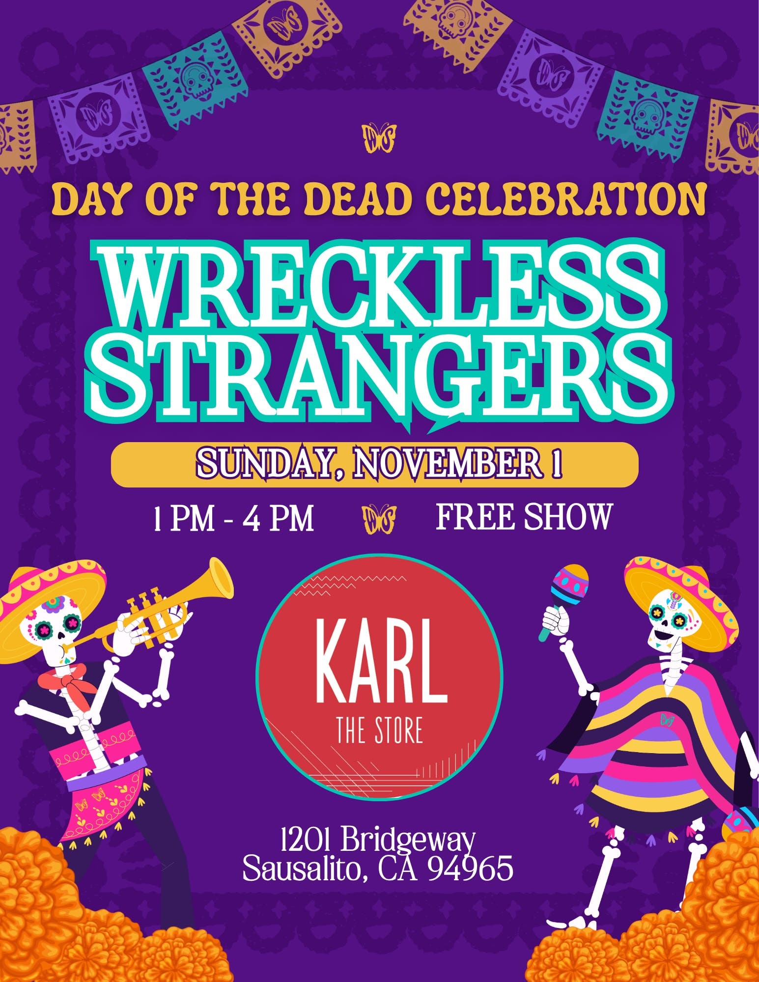 Wreckless Strangers at Karl the Store