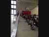 Students learning about poetry and Abraham Lincoln.