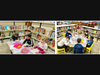 Students writing thank you letters to the author.