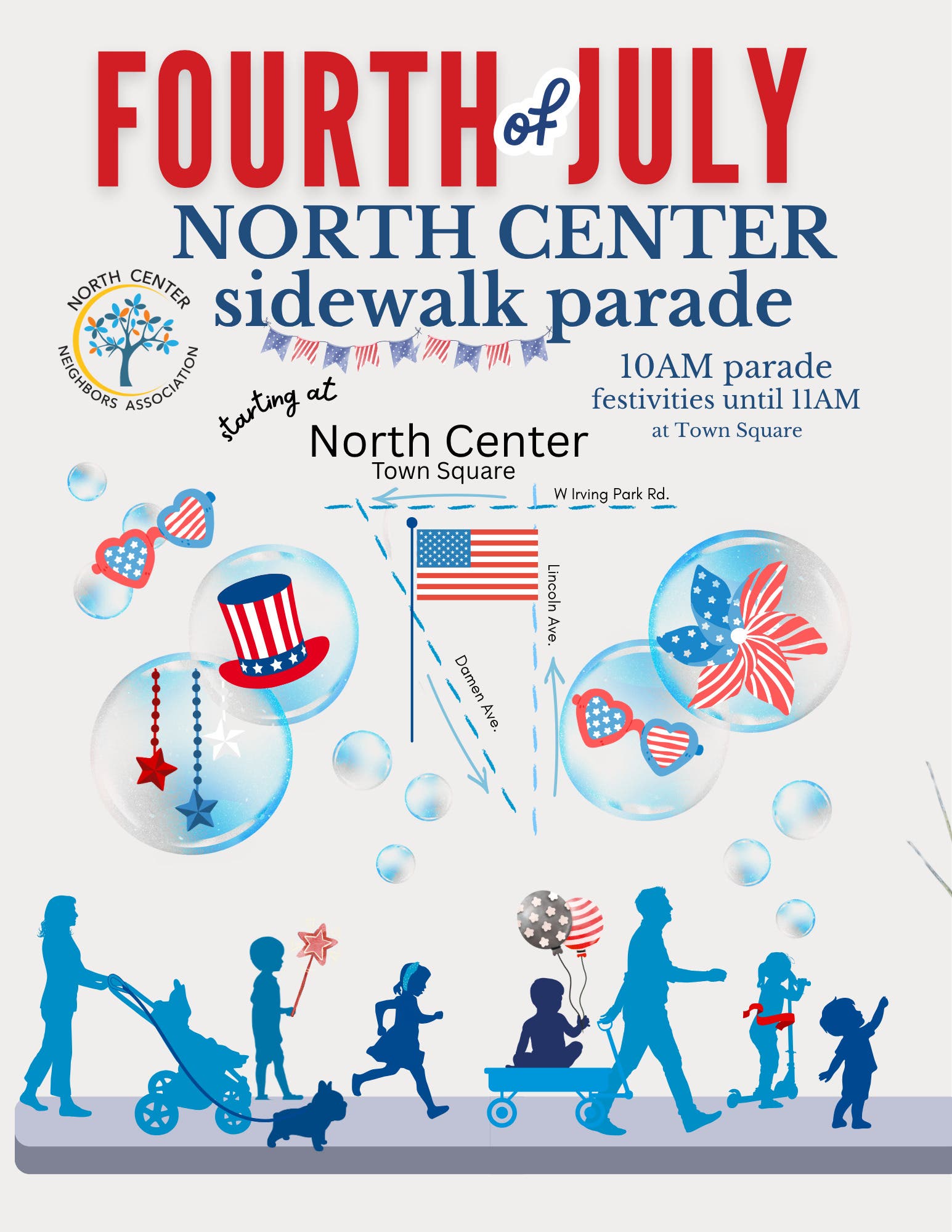 North Center Sidewalk Parade