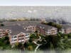 A Georgian architectural theme highlights the new 49-unit independent living project at King-Bruwaert House.