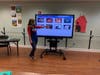 Lifestyle Director Leslie Grey-Lippold likes the "sensory" aspects of the new technology that can be personalized and meaningful for residents.