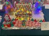 A gingerbread house decorated with lights took first place honors in a gingerbread contest hosted at King-Bruwaert House.